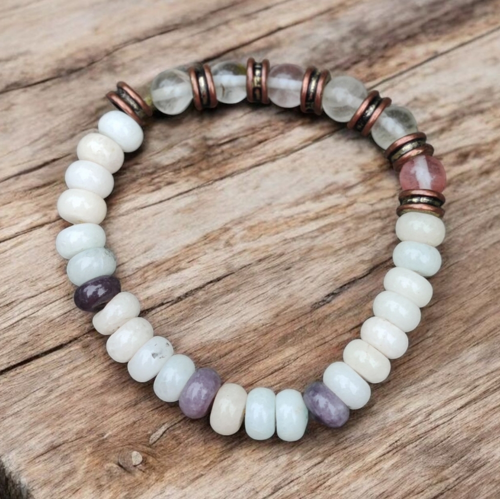 Unique Jade Gemstone Bracelet